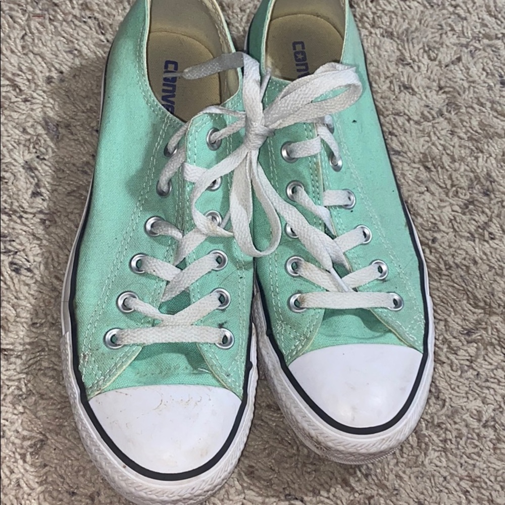 Teal converse